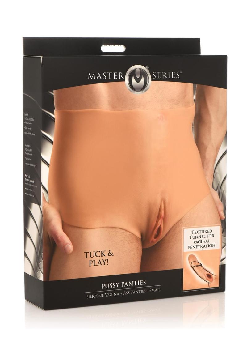 Pussy Panties Silicone Wearable Vagina/Ass Panties | Master Series