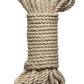 Merci Hogtied Bind and Tie 6mm Hemp Bondage Rope - Tan - 30ft