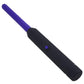 Stinger Electroplay Wand with non-conductive rubber grip, violet shaft, and dual-prong design for tickling, tingling, and moderate stings