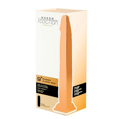 9 Inch Silicone Dual Density Bendable Dildo ♥ Naked Addiction