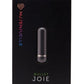 Joie bullet vibrator with 3 speeds, 12 pulsations, waterproof design, and USB rechargeable.

Keywords: Joie bullet vibrator, compact vibrator, waterproof bullet vibe, 12-pulsation bullet, USB rechargeable vibrator, body-safe small vibrator, clitoral and nipple stimulator, travel-friendly vibrator, moderate intensity vibrator, versatile bullet vibrator.