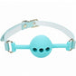 Ouch! Paris Collection Silicone Ball Gag - Blue