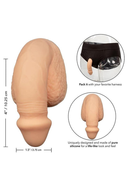 4-inch and 5-inch packing penis, available in White, Black, or Tan, realistic Pure Skin material, fits Packer Gear harnesses, phthalate-free.

Packer Gear Packing Penis, 4-inch packing penis, 5-inch packing penis, realistic packer, white packer, black packer, tan packer, Pure Skin packing penis, phthalate-free packer, lifelike packer, Packer Gear harness compatible