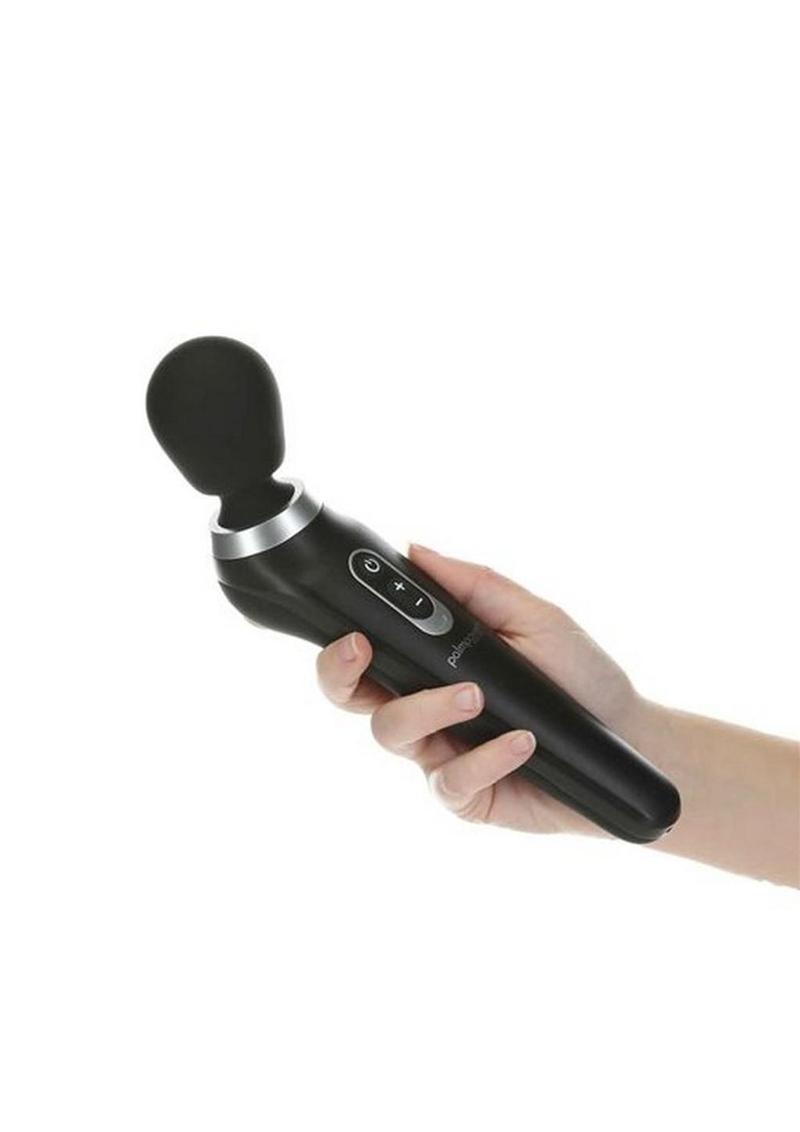 PalmPower Extreme, a rechargeable silicone wand with 7 functions, ergonomic curve, PowerBullet motor, and USB Type-C charging for powerful vibrations.

rechargeable silicone massager, powerful wand vibrator, ergonomic wand, USB Type-C wand, waterproof massager, travel lock vibrator, deep rumbly vibrations, fuchsia wand massager