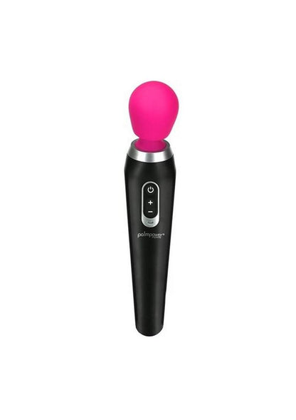 PalmPower Extreme, a rechargeable silicone wand with 7 functions, ergonomic curve, PowerBullet motor, and USB Type-C charging for powerful vibrations.

rechargeable silicone massager, powerful wand vibrator, ergonomic wand, USB Type-C wand, waterproof massager, travel lock vibrator, deep rumbly vibrations, fuchsia wand massager