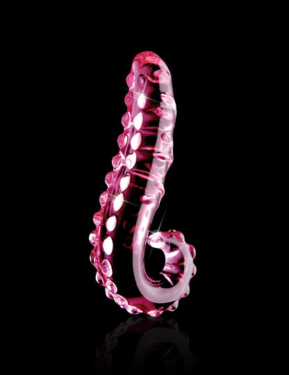 Hand-blown pink glass wand, 6 inches long, hypoallergenic, temperature responsive, and body-safe, perfect for luxurious and hygienic pleasure.

Icicles glass wand, hand-blown glass massager, pink glass wand, hypoallergenic glass toy, temperature play glass dildo, luxury glass massager, body-safe glass wand, dishwasher-safe toy, elegant glass dildo, versatile glass wand