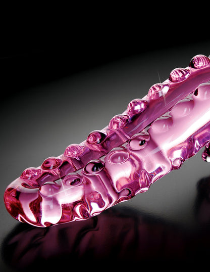 Textured Glass Dildo | Icicles® No. 24