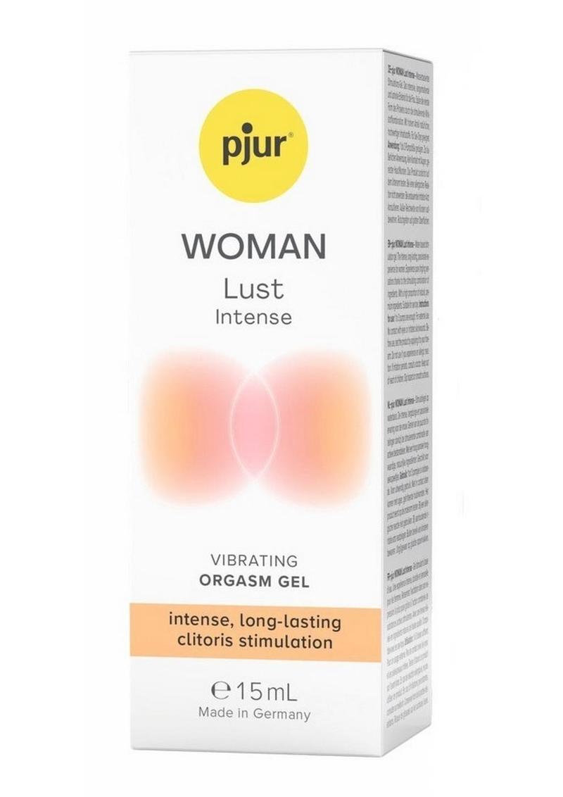 Pjur Woman Lust Intense Vibrating Orgasm Gel - 15mpjur WOMAN Lust Intense stimulation gel, water-based clitoral gel with 15-minute buzzing sensation and natural ingredients.
clitoral stimulation gel, buzzing orgasm gel, water-based stimulation gel, natural clitoral gel, toy-safe stimulation gel, pjur clitoral gel, tingling orgasm gel, intense clitoral gel, made in Germany lubricant.