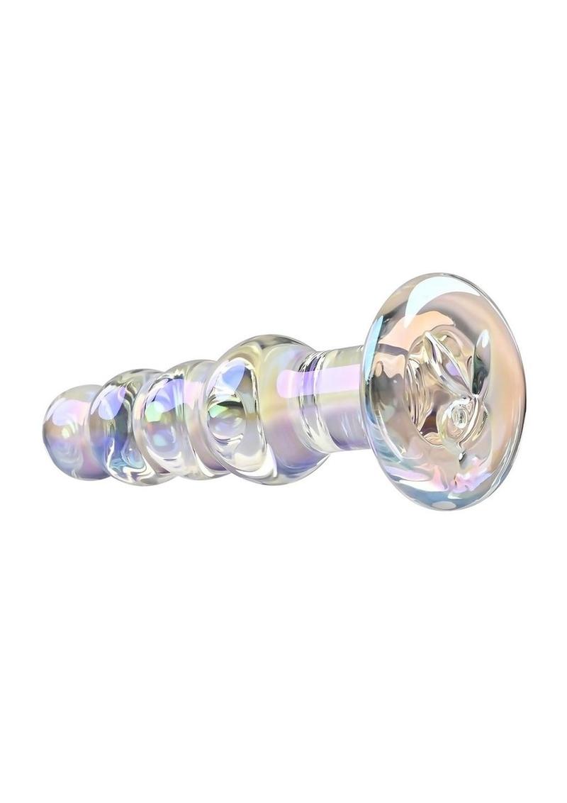 Glass Iridescent Bead Butt Plug | Playboy