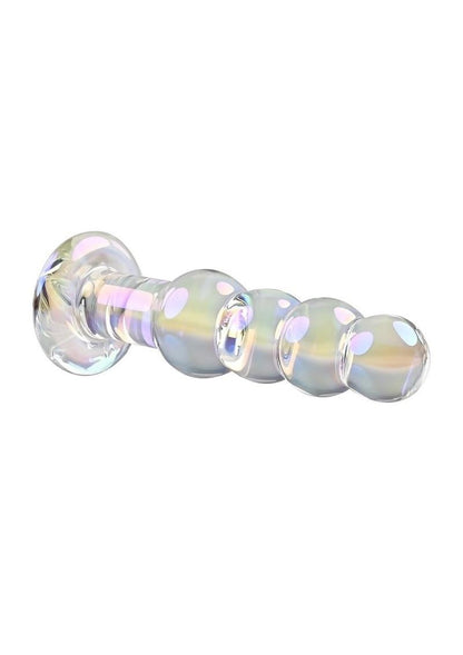 Glass Iridescent Bead Butt Plug | Playboy