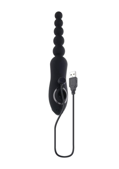 Let It Bead: Double-ended anal beads and clitoral suction toy with Turbo Mode, 10 vibrations, body-safe silicone, and USB rechargeable. Categories: Anal Toys, Vibrators, Sex Toys for Men, Eco-Friendly Sex Toys, Rechargeable Vibrators, Sex Toys for Women, Anal Beads