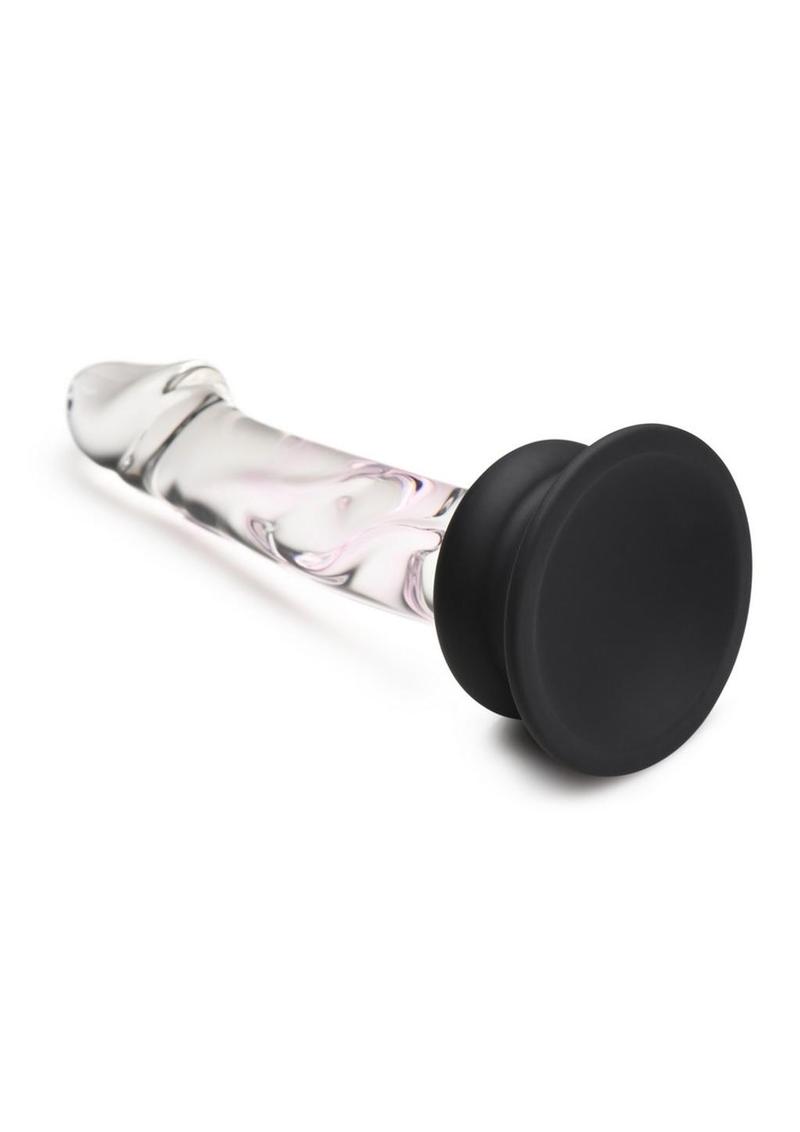 Crystal-clear glass dildo with realistic textures, temperature play capabilities, and removable silicone suction cup base.

Keywords: glass dildo, crystal clear dildo, borosilicate glass toy, temperature play dildo, suction cup glass dildo, realistic glass dildo, removable silicone base dildo, body-safe glass dildo, dishwasher-safe dildo, phthalate-free glass dildo, premium glass pleasure toy, glass dildo for anal play, glass sex toy, temperature-safe glass dildo