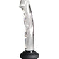 Crystal-clear glass dildo with realistic textures, temperature play capabilities, and removable silicone suction cup base.

Keywords: glass dildo, crystal clear dildo, borosilicate glass toy, temperature play dildo, suction cup glass dildo, realistic glass dildo, removable silicone base dildo, body-safe glass dildo, dishwasher-safe dildo, phthalate-free glass dildo, premium glass pleasure toy, glass dildo for anal play, glass sex toy, temperature-safe glass dildo