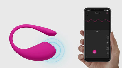 Lovense Lush 3 ♥ Remote App Controlled Silicone Egg Vibrator