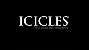 Textured Glass Dildo | Icicles® No. 24