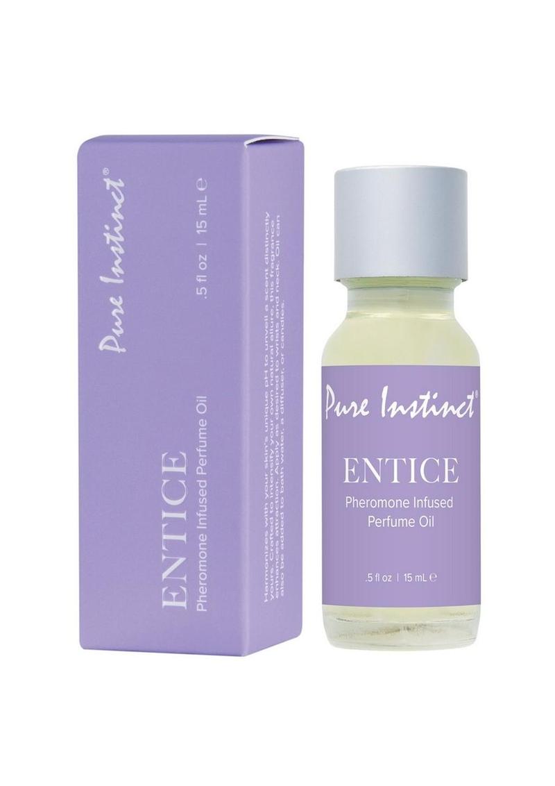 Pure Instinct Pheromone Perfume Oil Dropper- Entice - 0.5oz/15ml
Unisex pheromone perfume oil with crisp citrus, nashi pear, mimosa, sandalwood, and amber, in a sleek 15 ml glass dropper bottle. Keywords: pheromone perfume, unisex fragrance, citrus floral perfume oil, nashi pear mimosa scent, sandalwood musk fragrance, 15 ml dropper perfume, paraben-free pheromone oil, cruelty-free perfume, confidence-boosting scent, Pure Instinct Entice perfume.