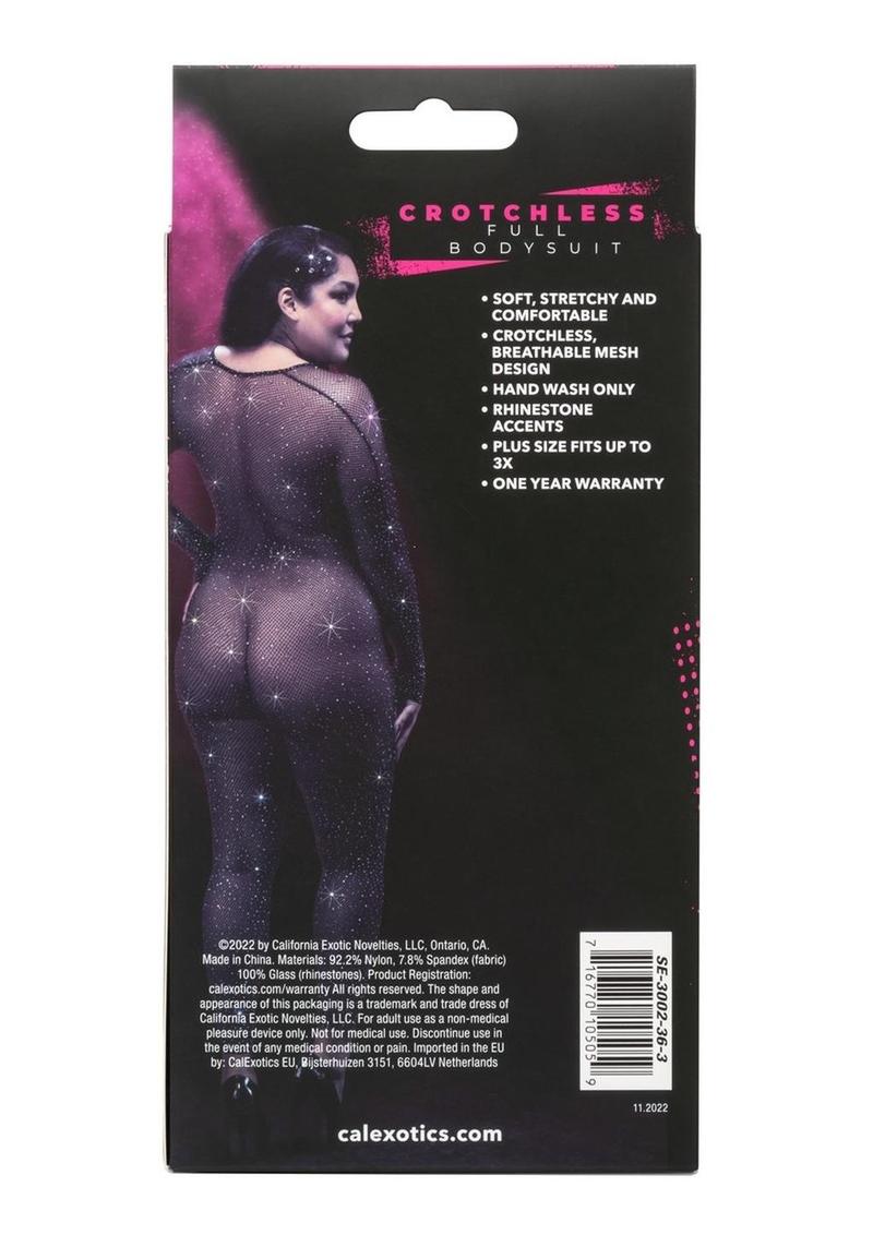 Radiance™ Crotchless Full Body Suit | One Size + Plus Size | CalExotics