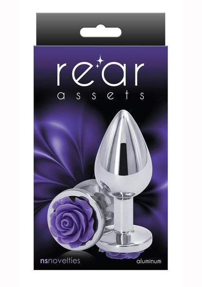 Rear Assets Rose Aluminum Anal Plug