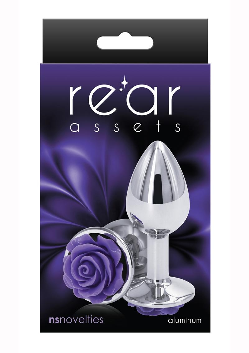 Rear Assets Rose Aluminum Anal Plug