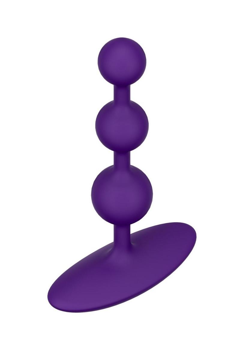 Amp Purple Silicone Anal Beads | Romp