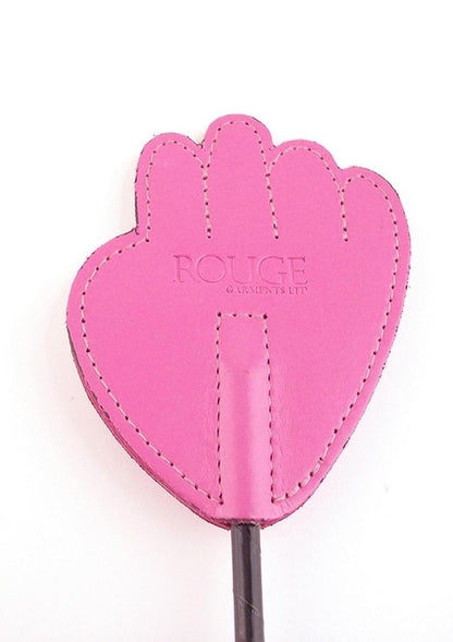 Fifty Times Hotter Leather Hand Riding Crop | Rouge