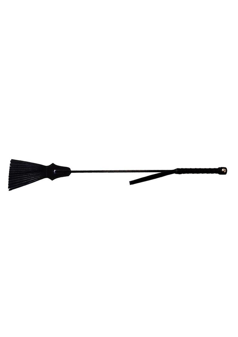 Leather Tasselled Riding Crop, black riding crop with tassels, BDSM sensory teasing crop, impact play riding crop, sleek black bondage crop, versatile BDSM crop, leather tassel slapper, beginner-friendly BDSM crop, advanced bondage crop, dual-function riding crop, tickle and slap crop, bondage riding crop, stylish BDSM crop, flexible shaft riding crop, secure grip crop with wrist loop, sensory teasing tool, impact play for couples, elegant leather crop, BDSM accessory crop, riding crop with tassel slapper