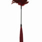 Sex and Mischief Enchanted Feather Tickler - Black/Red