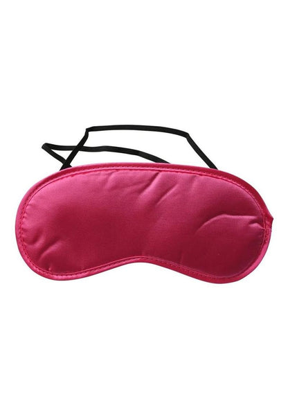 Sex and Mischief Satin Blindfold - Hot Pink/Pink