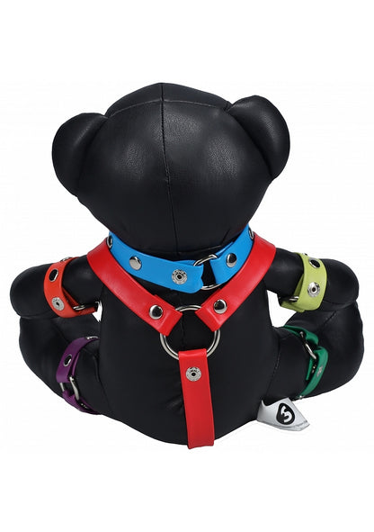 S-Line BDSM Bondage Teddy Bear with Rainbow Harness ♥ Shots!