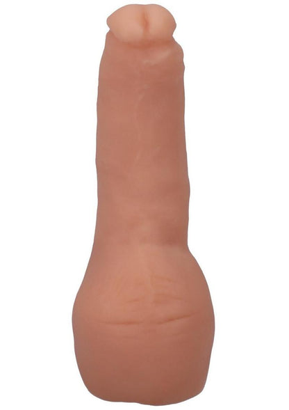 Natalie Mars Signature ULTRASKYN stroker/dildo, 5.5-inch realistic cock with a penetrable ass, lifelike texture, phthalate-free, body-safe, crafted for authentic realism.