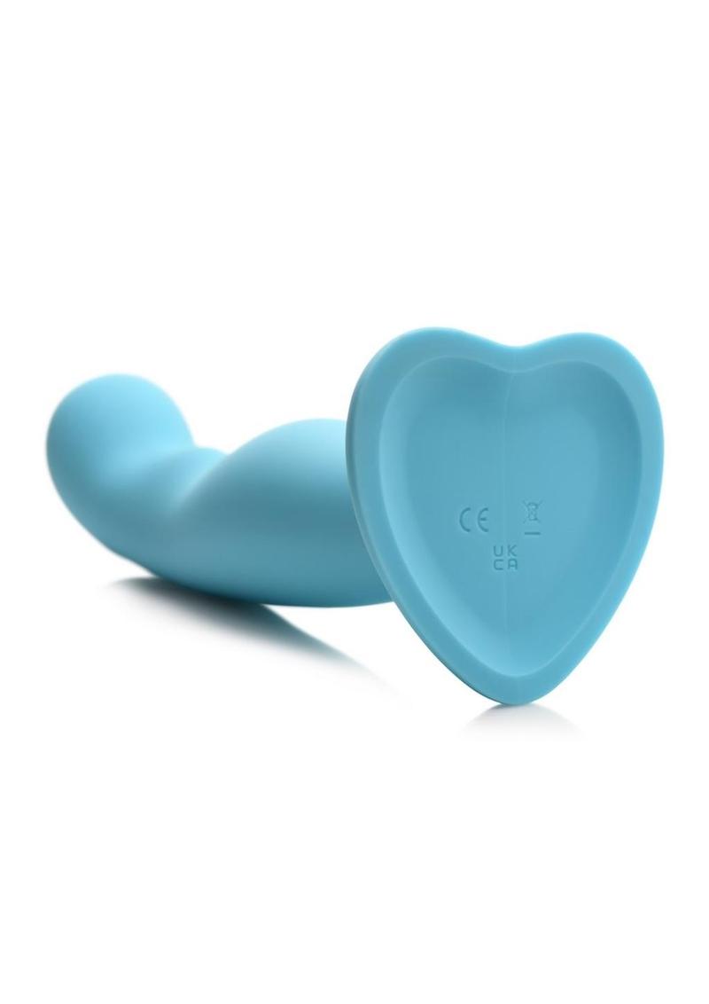 Simply Sweet 21x Vibrating Thick Rechargeable Silicone Dildo with Remote - Teal Simply Sweet 21x Vibrating Thick Rechargeable Silicone Dildo with Remote - Teal Blue curved silicone dildo with double bumps, vibrations, remote control, harness-compatible suction base, waterproof, body-safe. Keywords: blue silicone dildo, vibrating curved dildo, G-spot vibrator, P-spot stimulation dildo, harness-compat