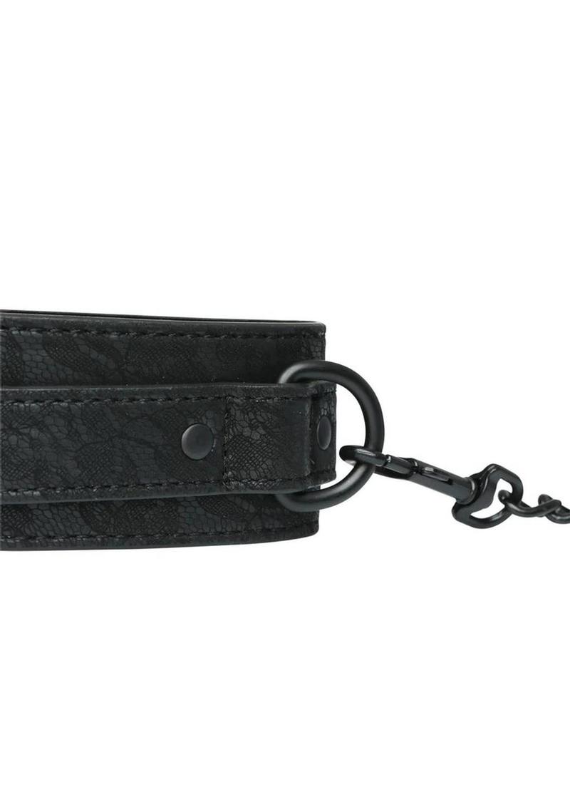 Sincerely Wrist Lace Cuffs - Black