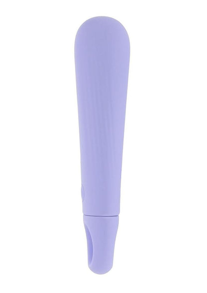 Tart Teaser Rechargeable Silicone Bullet Wedge - Purple
Tart Teaser vibrating wedge, 8 speeds, waterproof, body-safe silicone, rechargeable, unique design.

Tart Teaser, vibrating wedge, Evolved Novelties, body-safe silicone toy, waterproof vibrator, rechargeable vibrator, textured vibrator, 8-speed vibrator, compact vibrator, phthalate-free vibrator.