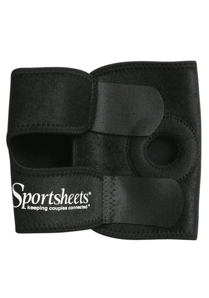 Sportsheets Thigh Strap-On Harness with adjustable Velcro design, soft neoprene fabric, and reinforced O-ring for flared-base dildos.

Sportsheets Thigh Strap-On, adjustable thigh harness, neoprene strap-on harness, hands-free strap-on, flared-base dildo thigh harness, thigh strap-on for couples, machine washable thigh strap-on, thigh strap-on for 24-inch thighs, innovative strap-on harness, Sportsheets thigh harness