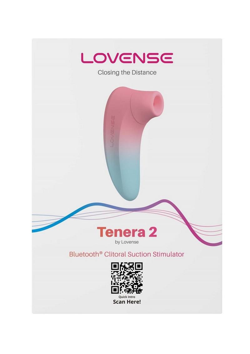 Lovense Tenera 2 Rechargeable Silicone Clitoral Suction Stimulator