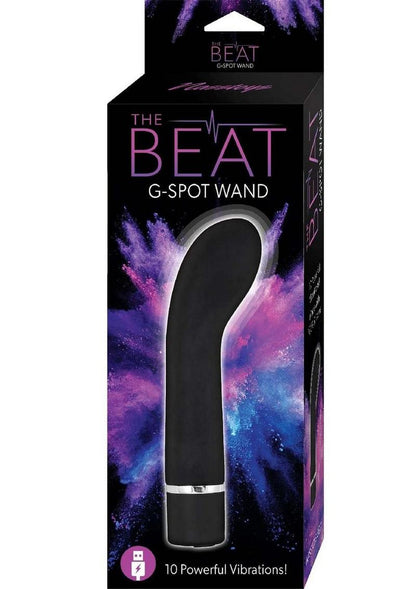 The Beat G-Spot Rechargeable Silicone Wand - Black

Nasstoys Beat G-Spot Wand, black, 10 vibration modes, ergonomic design, waterproof, body-safe silicone, rechargeable.


G-Spot wand, Nasstoys vibrator, Beat G-Spot Wand, black vibrator, compact vibrator, waterproof G-Spot toy, rechargeable vibrator, 10-mode vibrator, body-safe silicone vibrator, ergonomic vibrator.