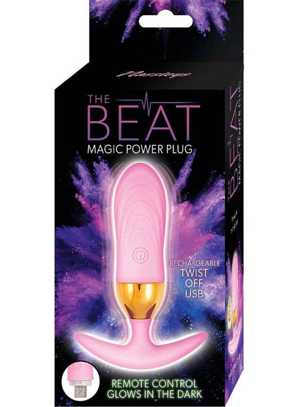 The Beat Remote Control Rechargeable Silicone Anal Butt Plug