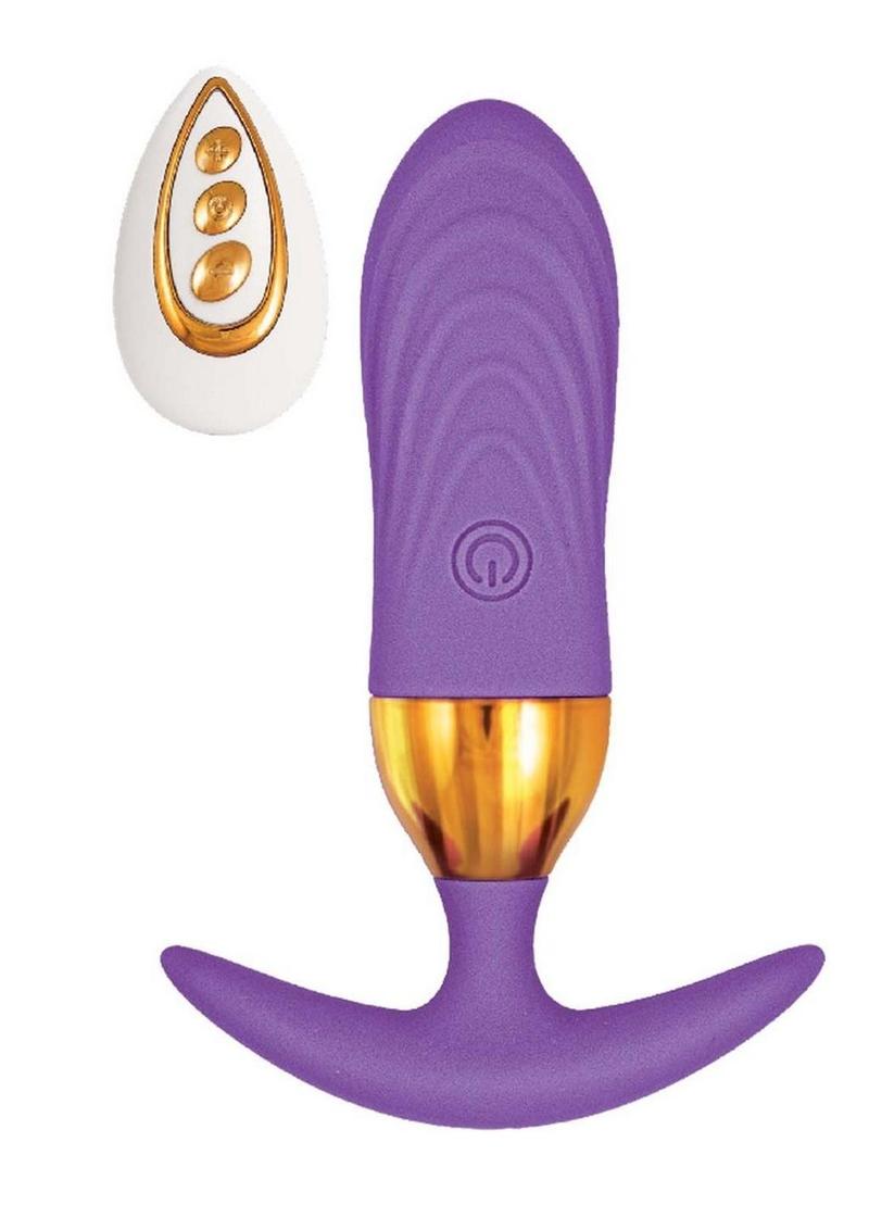 The Beat Remote Control Rechargeable Silicone Anal Butt Plug