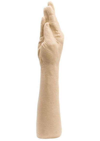 16 In Doc Johnson The Hand lifelike PVC dildo with 15 inches insertable length, realistic folds, and veined detailing.
Keywords: Doc Johnson The Hand, lifelike dildo, large realistic dildo, 15-inch dildo, PVC dildo, phthalate-free dildo, body-safe sex toy, realistic knuckle dildo, large insertable toy, Made in America dildo, water-based lube compatible.