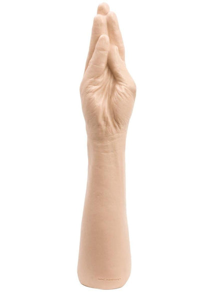 16 In Doc Johnson The Hand lifelike PVC dildo with 15 inches insertable length, realistic folds, and veined detailing.
Keywords: Doc Johnson The Hand, lifelike dildo, large realistic dildo, 15-inch dildo, PVC dildo, phthalate-free dildo, body-safe sex toy, realistic knuckle dildo, large insertable toy, Made in America dildo, water-based lube compatible.