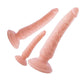 Trio Deluxe Training Kit - Vanilla Nasstoys Trio Deluxe Training Kit: A three-piece set of flexible dildos with suction cups and harness compatibility. Perfect for solo or partner play, offering front and backdoor versatility.