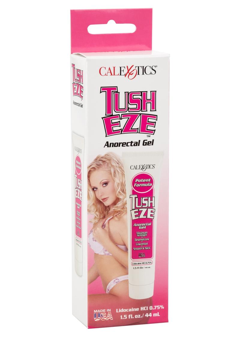 Tush Eze Anorectal Gel - 1.5oz - Boxed
Tush-Eze Gel, desensitizing anal lubricant, unscented, 1.5 Fl Oz tube, beginner and expert friendly.

anal desensitizing gel, anal lubricant, unscented anal gel, anal pleasure gel, beginner-friendly anal gel, travel-sized anal lube, anal play gel, anal intercourse gel, anal stimulation lubricant.