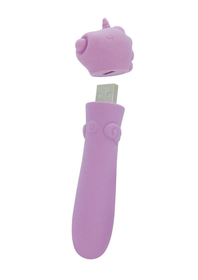 Karma Lilac Rechargeable Silicone USB Bullet | Unihorn