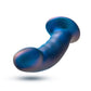 A shimmering blue strap-on-compatible dildo with a curved design, made from body-safe silicone for intermediate-level play.

Keywords: Temptasia Surrender Peg, intermediate pegging dildo, harness compatible, Puria silicone dildo, UltraSilk finish, G-spot stimulation, strap-on play, blue dildo, body-safe silicone, vaginal and anal dildo, intermediate-level toy