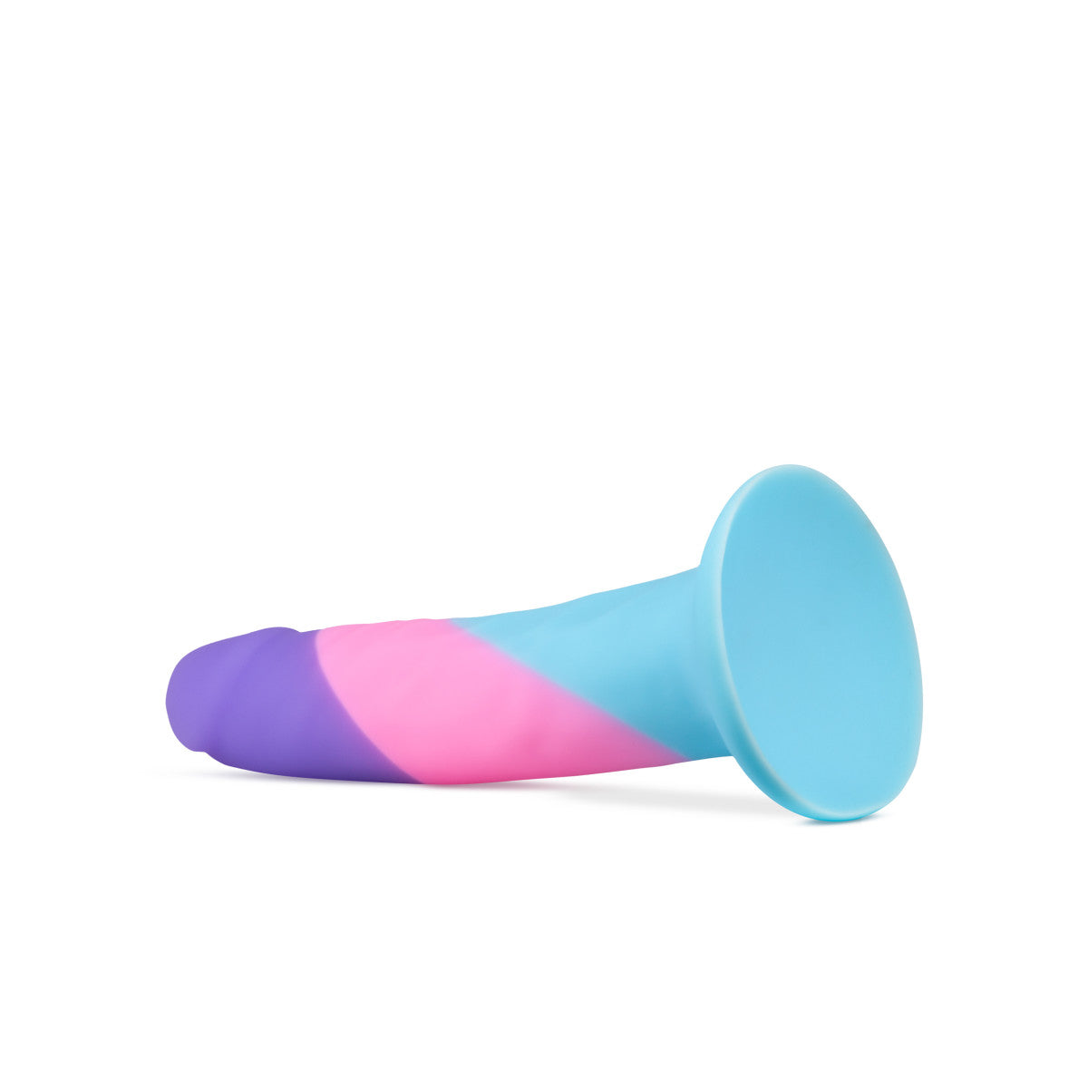 Petite multi-colored silicone dildo with a smooth finish, suction base, and slim design for beginners or anal play.
Keywords: petite dildo, Avant dildo, slim dildo, beginner-friendly dildo, anal play dildo, body-safe silicone dildo, suction cup dildo, harness-compatible dildo, colorful silicone toy, Purio silicone.