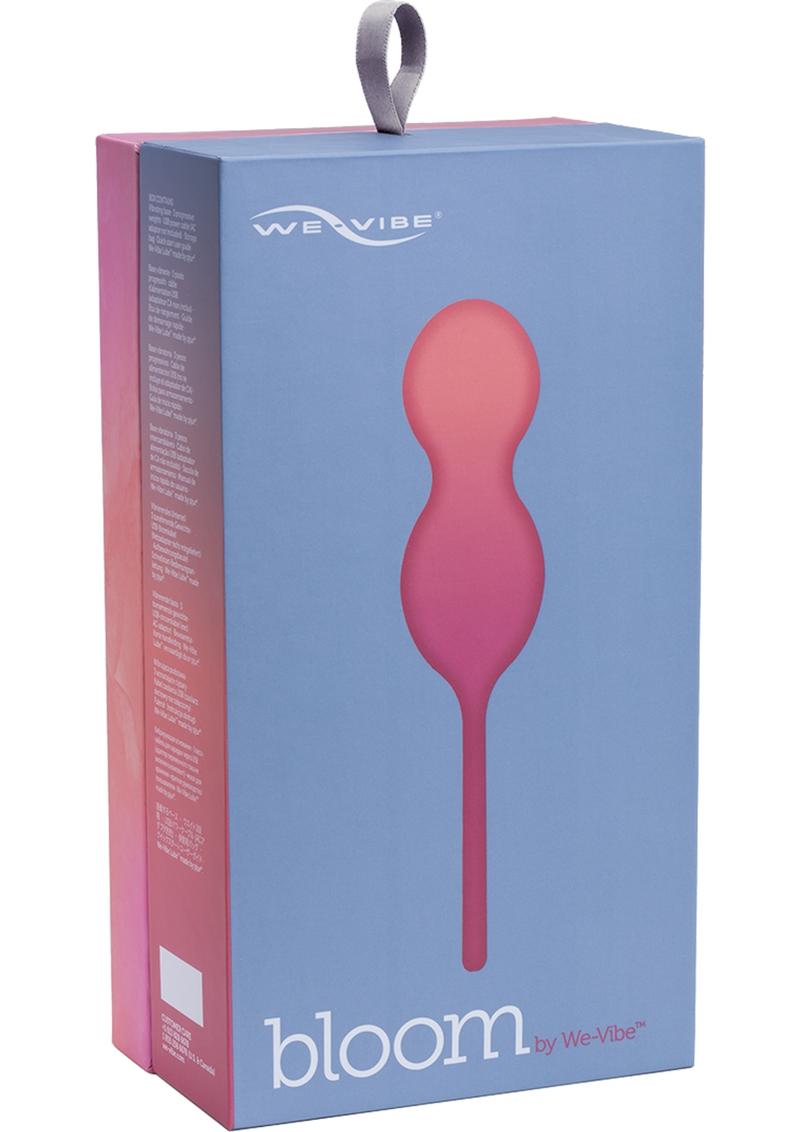 We-Vibe Bloom Vibrating Kegel Balls, app-enabled, waterproof, rechargeable, 10 patterns, progressive weights, coral silicone design.

We-Vibe Bloom, vibrating kegel balls, app-controlled kegel exerciser, pelvic floor trainer, waterproof kegel balls, rechargeable kegel toy, progressive kegel weights, body-safe silicone kegel balls, stronger orgasms, We-Vibe app-enabled toys