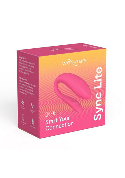 Sync Lite App Control Rechargeable Silicone Couples Vibrator | We-Vibe