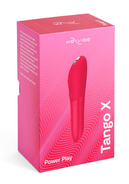 We-Vibe Tango X Bullet Vibrator Sex Toy | Adult Sex Toys for Women & Couples | Vibrating Sex Toy for Her | Mini Clitoris Stimulator | 8 Intensity Levels | Waterproof