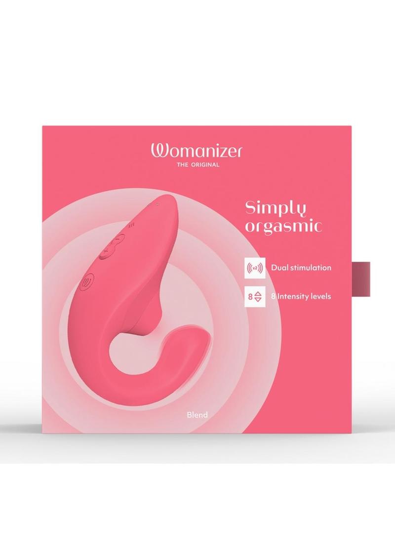 womanizer the original simply organic dual stimulation 8 intensity levels