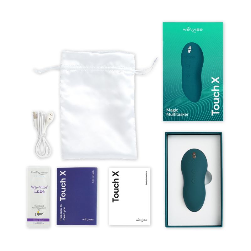 Touch X Rechargeable Silicone Clitoral Mini Vibrator | We-Vibe